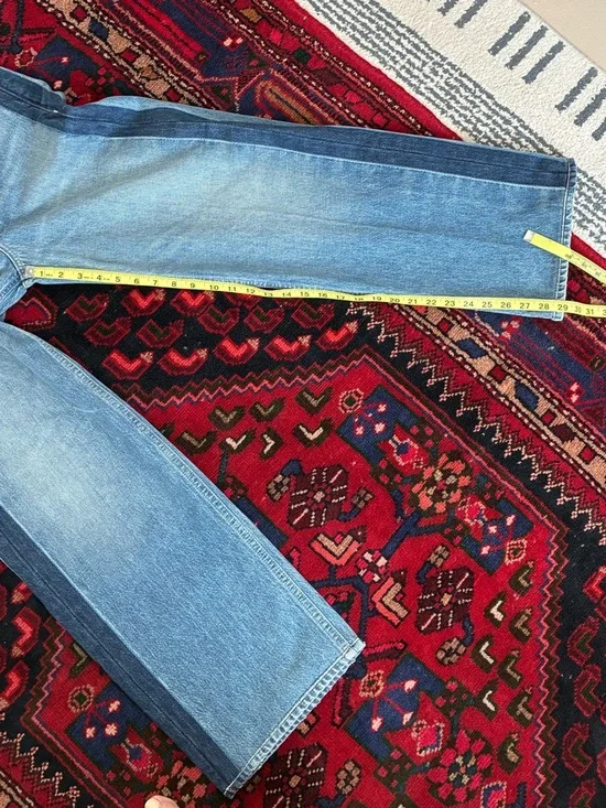 Citizens of Humanity Ayla Baggy Tuxedo Stripe Jeans - Picture 8 of 14